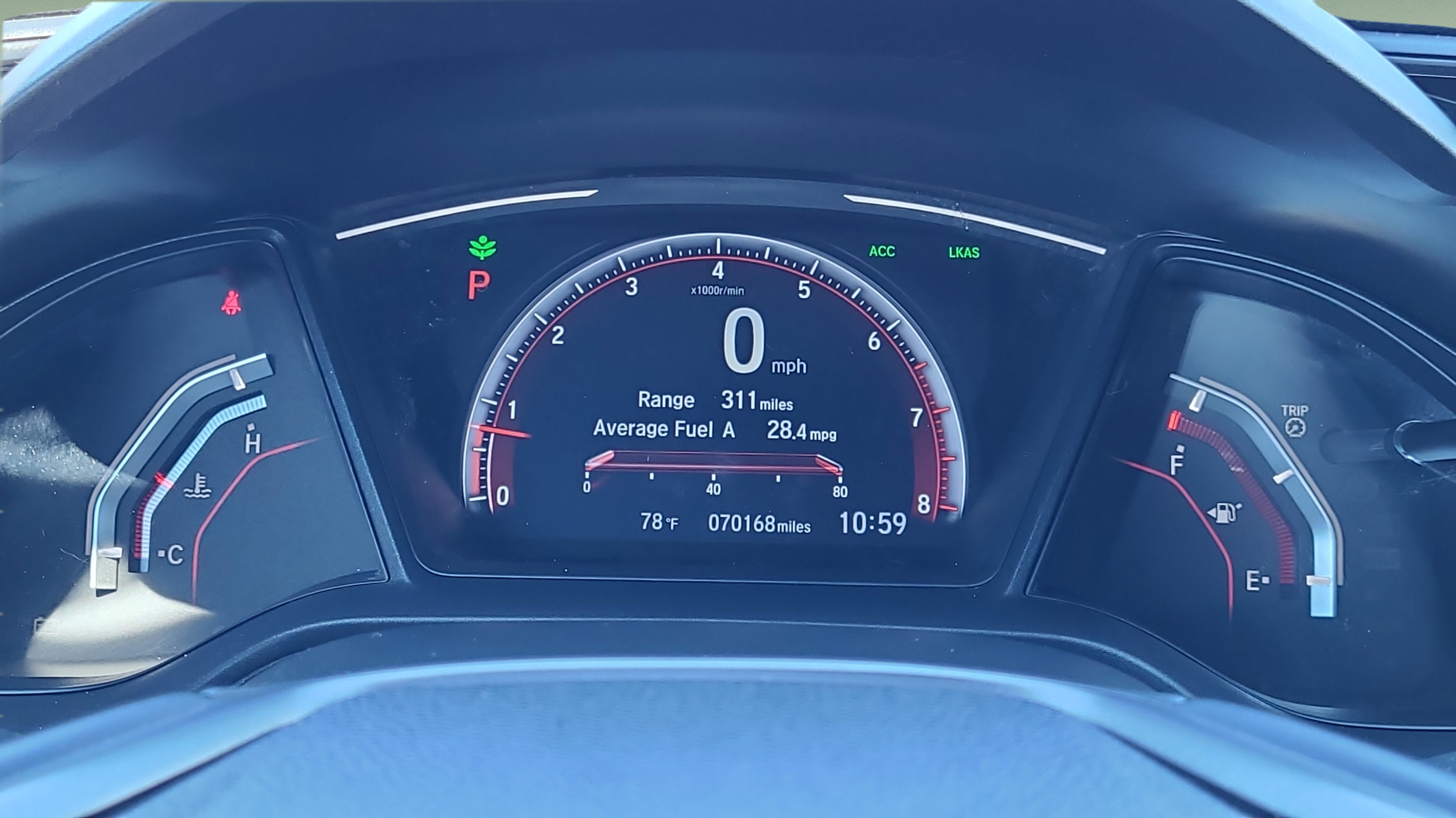 2020 Honda Civic Hatchback Sport