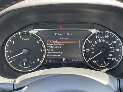 2025 Nissan Altima 2.5 SR