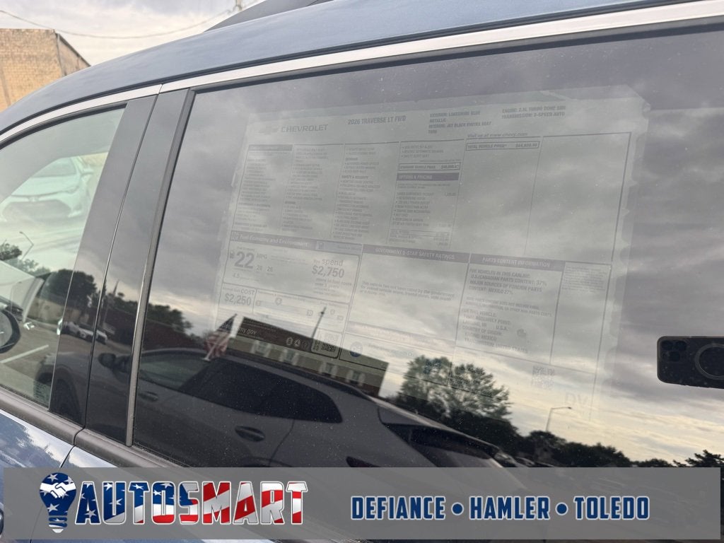 2026 Chevrolet Traverse LT