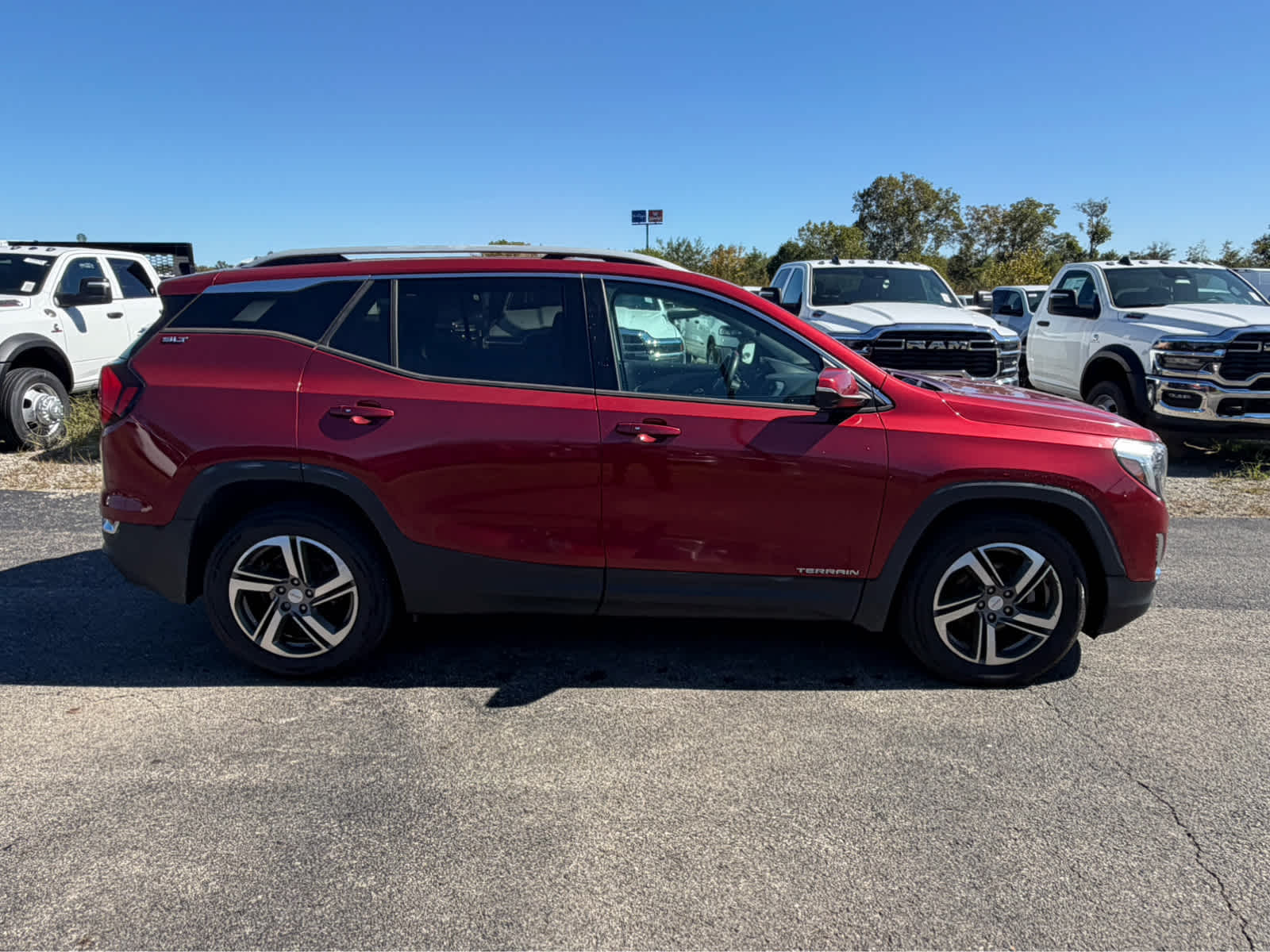 Used 2020 GMC Terrain SLT with VIN 3GKALVEV0LL101550 for sale in Mount Orab, OH