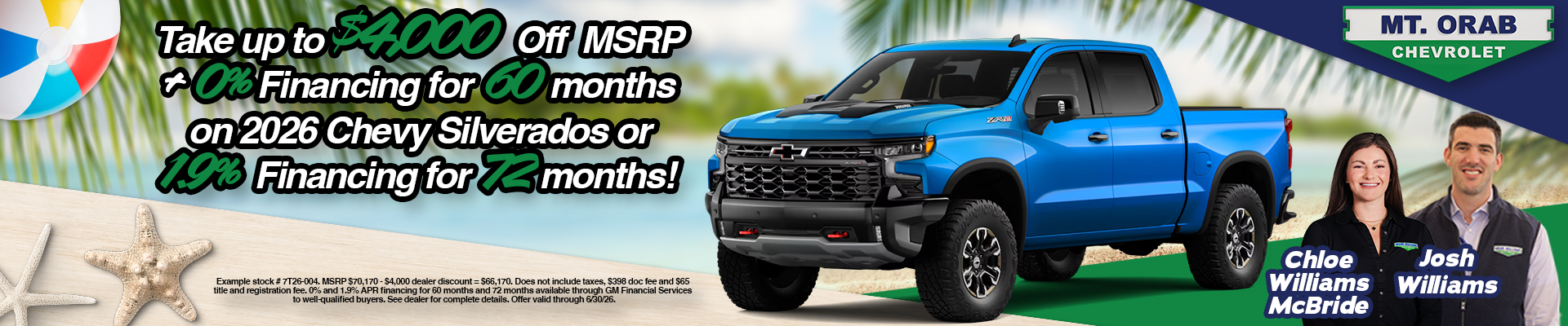 2026 Chevy Silverados