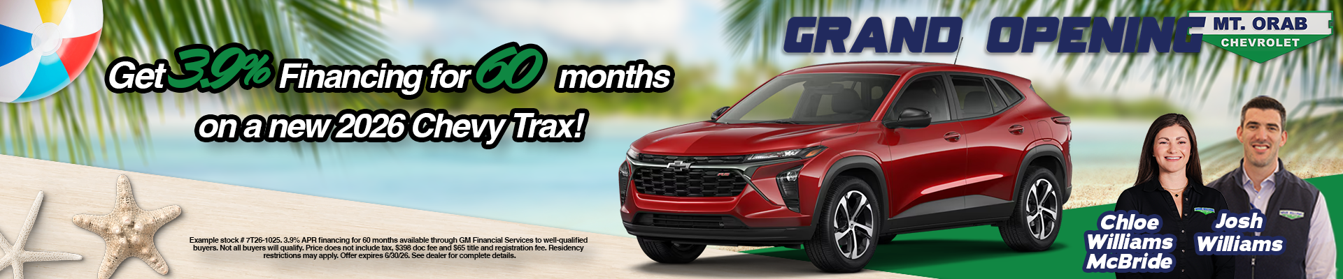 2026 Chevy Trax